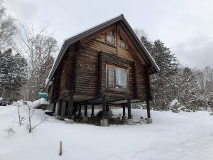 Yunosato Twin Log Houses