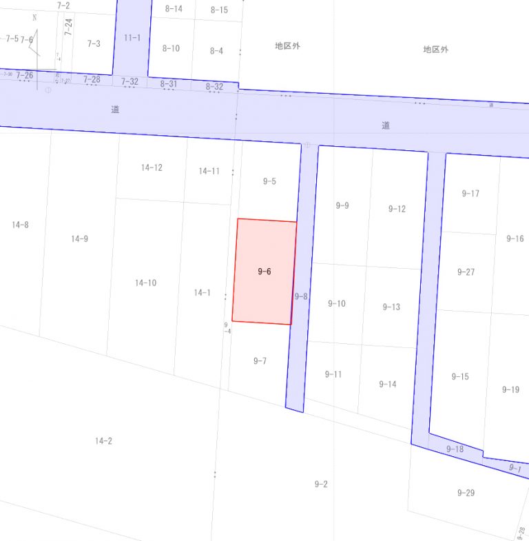 Area Block Map North Holiday Home | Niseko Property